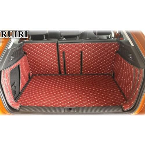 Good quality! Custom special car trunk mats for Audi A3 Sportback 2021 durable luggage boot carpets cargo liner mats for A3 2021