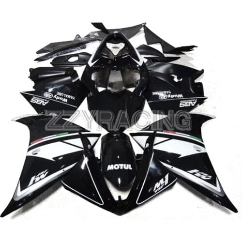 Injection Fairings for Yamaha YZF R1 2009 - 2014 10 11 12 13 Panels ABS Plastic Covers YZF1000 R1 Full Body Work Black Panels