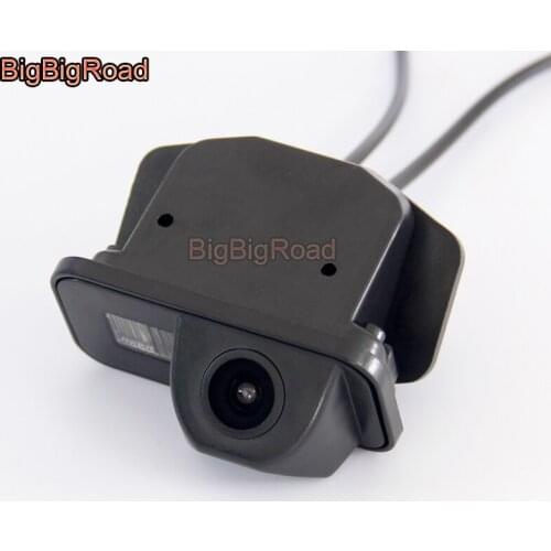 BigBigRoad Car Rear View Parking CCD Camera For Toyota Corolla 2007 2008 2009 2010 2011 Vios Auris Avensis T25 T27 Waterproof