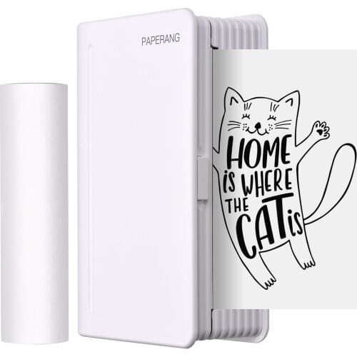 112mm Pocket Photo Printer Portable BT Thermal Printer Mobile Printer 300dpi for Photo Picture Receipt Memo Note Label Sticker