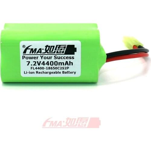 Vacuum cleaner Battery Li-ion 7.2V 4400mAh for Model Toys w/Mini KET 18650P2S2PX