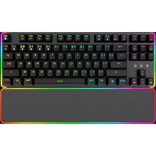 KEYHOME KH87 80% mechanical keyboard Magnetic Wrist rgb optical switch led hot swapping socket powerful control software type c