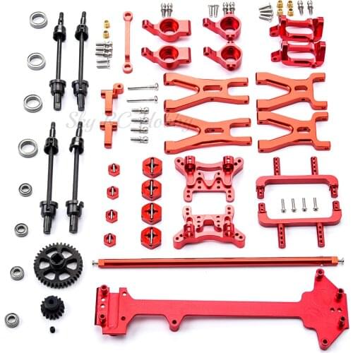 NEW Complete Upgrade Parts Kit For Wltoys A959 Vortex 1/18 2.4G 4WD Electric RC Car Off-Road Buggy Hop-Up Fit A969 A979