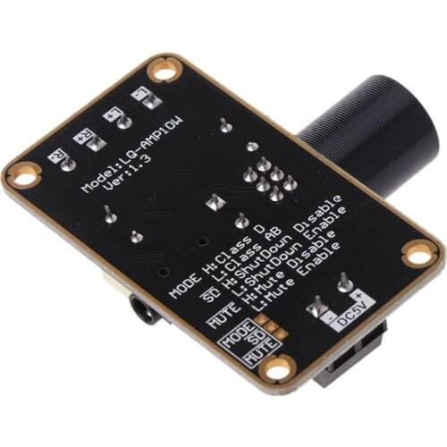 5V PAM8406 Digital Amplifier Board Stereo Dual Channel 5Wx2 Class D Power Amplifier Module 203B
