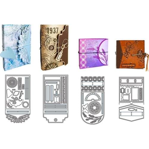 Cutting Dies Loose-leaf Photo Album Cover DIY Mold Paper Metal Craft Dies for Card Making Cut Dies 2021 Embossing New Molds