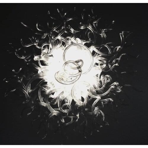 Romantic designed style Wedding Decoration white crystal chandelier