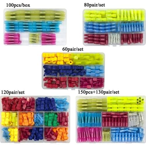 Scottish lock wire connector terminal block heat shrinkable waterproof intermediate terminal bullet connector terminal box