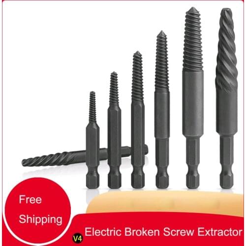 Broken Screw Extractor Drill Bit Damaged Bolt Remover Double Ended Damaged Screw Extractor Bolt Stud Remover Tool