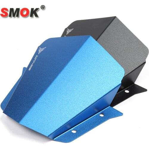 SMOK Motorcycle CNC Upper Headlight Mount Cover Panel Fairing Windshield Windscreen For Yamaha MT-09 MT09 MT 09 2014-2017