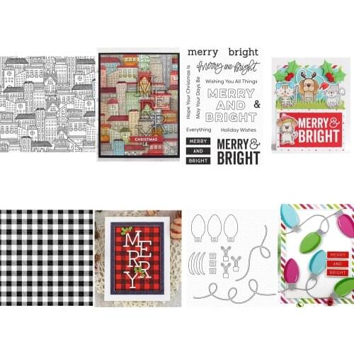 Merry Christmas Clear Stamp Or stamp for DIY Scrapbooking/Card Making/Kids Fun Decoration Supplies A2236