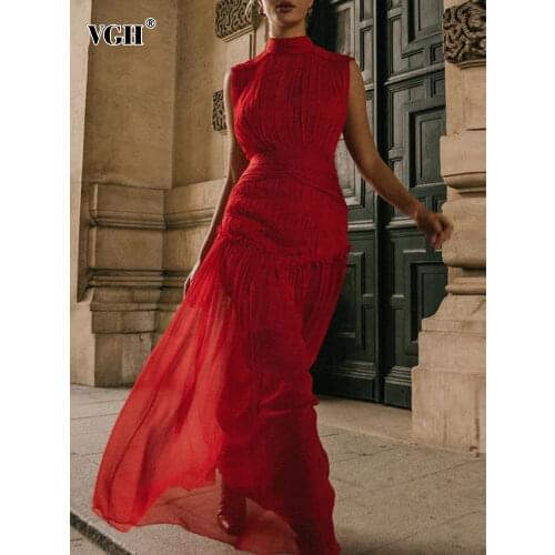 Летние шифоновые платья VGH China At AliExpress