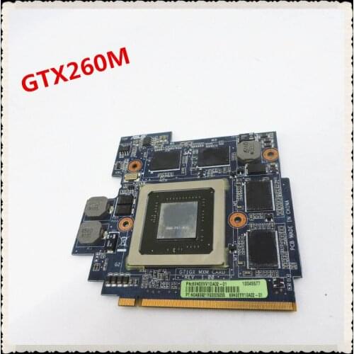 GTX 260M GTX260M G92-751-B1 DDR3 1GB MXM VGA Video Card for Asus G61GX G71GX G72GX G51VX