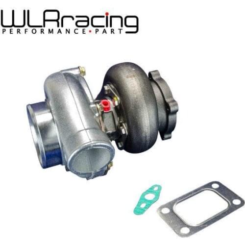 WLR RACING - GT3582 GT35 GT3582R T3 flange oil and water 4 bolt turbocharger turbo compressor A/R .70 Turbine A/R .82 TURBO32-82