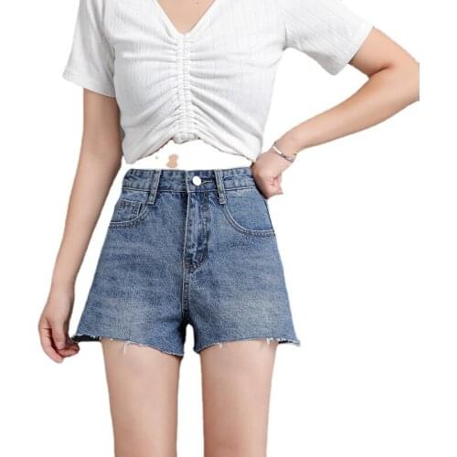 Female Denim Shorts Classic Retro Jeans Low Waist Cute Summer WomenS Shorts Beautiful College Style Fashion Shorts