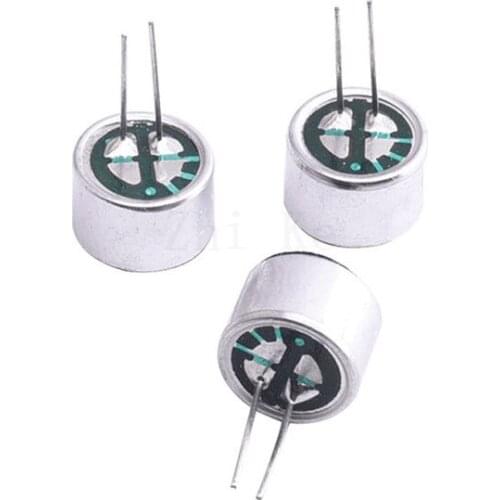 10 PCS 9x7mm 9767 Omnidirectional Noise reduction Microphone Electret Microphone High sensitivity with 2 pin pick-up