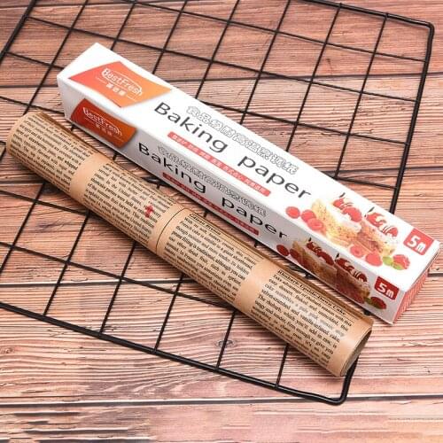 5M Baking Paper Barbecue Double-sided Silicone Oil Paper Parchment Oven Paper