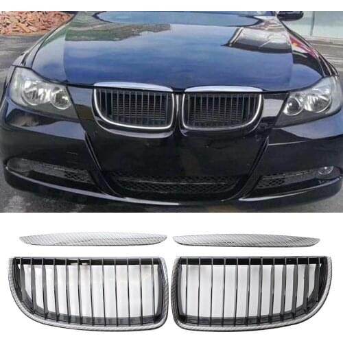 Car Exterior Parts Auto Styling Modified Front Bumper Kidney Grille Hood Grills for BMW 3 Series E90 320i 323i 328i 335i