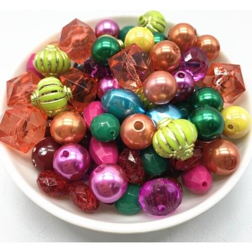 20g New Acrylic Beads mixing Beads Style for DIY Handmade Bracelet Jewelry Making Accessories Wholesale#25