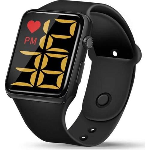 Mens Watch LED Digital Watch for Men Women Sports Army Military Silicone Watch Electronic Cock Hodinky Reloj Hombre 2021 New