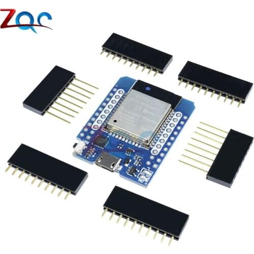 For Wemos MINI D1 ESP32 WiFi + Bluetooth For Wemos D1 Mini Esp8266 ESP-32 Module With Pins