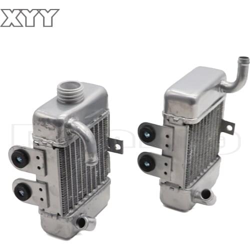 Alloy Radiator Kit for KTM 50 SX SXS Mini 49cc 50cc water cooled Mini Cross Dirt bike
