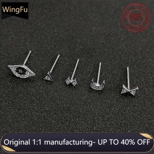 April new S925 sterling silver earrings set evil eye earrings zircon 2021 luxury brand Monaco ladies jewelry gifts