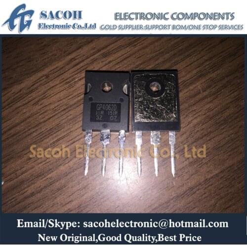 New Original 10Pcs IRGP4062D GP4062D or IRGP4062 GP4062 4062 TO-247 24A 600V Power IGBT transistor
