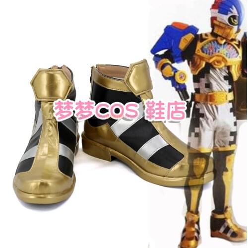Kamen Rider Para-DX Anime Characters Shoe Cosplay Shoes Boots Party Costume Prop
