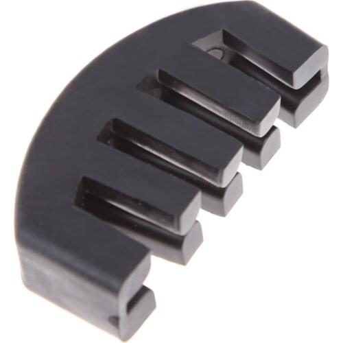 Professional Rubber Practice Five-prong Mute for 1/2-3/4 Violin Acoustic Electric Silencer Violin Accessories Musical Instrument