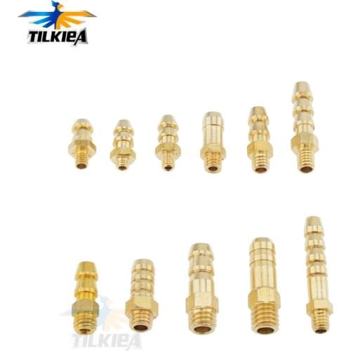Rc Boat Brass Water cooling faucet M3/M4/M5/M6 Thread Water Nipples Fuel Nozzles For Methanol Gasoline Boat 2pcs