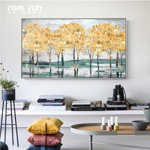 Nordic Lucky Money Tree Canvas Painting Posters And Prints For Living Room Studio Aisle Bedroom Home Decoration Wall Art Picture