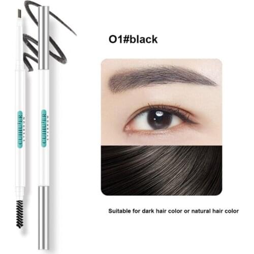 Ultra Fine 1.5mm Eyebrow Pencil Precise Brow Definer Long Lasting Waterproof Sweatproof Black Brown Eye Brow Tint Makeup TSLM1