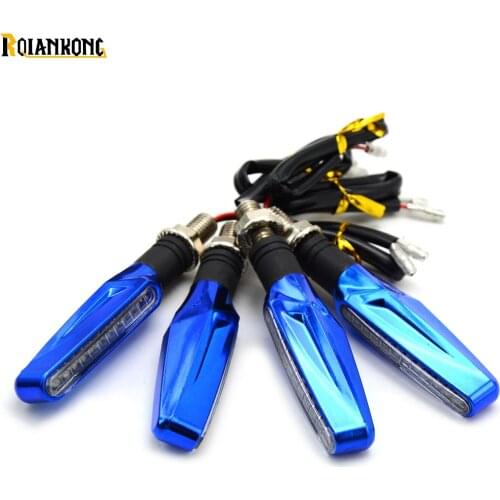 Universal Motorcycle Turn Signal Light Indicators Amber Light For ducati Multistrada 1100 S Monster 695 1100 Multistrada 1200S