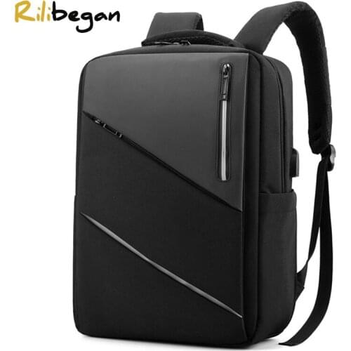 15.6 Inch Large Capacity Business Laptop Backpack Men High Quality Waterproof Computer Bag for Men UBS Charging Travel Backpack