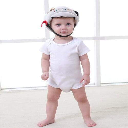 Boy Girls Anti-collision Safety Helmet Baby Protective Helmet Infant Toddler Security & Protection Soft Hat For Walking Kids Cap