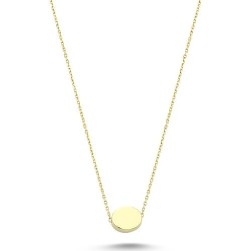 14k (585) Gold Small Pendant, Necklace