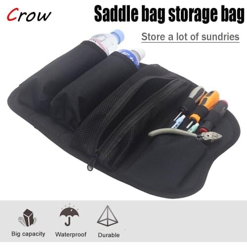 1Set Motorcycle Saddlebags Organizer Saddle Bag Tool Storage Case Bags Waterproof For Honda GoldWing GL1800 F6B 2001-2010