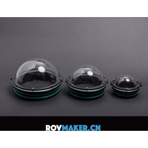 Acrylic Hemispherical Cover Spherical Sealing Chamber for Underwater Photography Cloud Cover