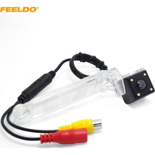 FEELDO 1Pc Auto Backup Camera With LED Light Rear View Reverse Car Camera For KIA Sportage R 2010~Present #FD-1974
