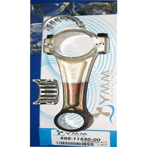 Free shipping crankshaft connecting rod + needle bearing for Yamaha outboard motor 2 stroke 48hp/85HP : 688-11650-00