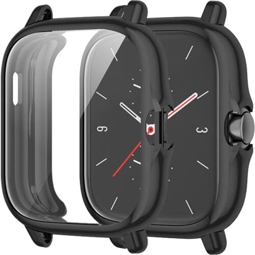 Smart Watch GTS 2 Case For Xiaomi Amazfit GTS 2 Screen Protector Case Cover Full Protective Bumper For Amazfit GTS2 Accessories