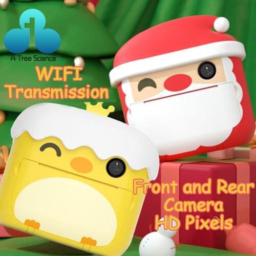 1080P HD Children Camera Instant Print Camera For Kids Polaroid Camera With Thermal Photo Paper Toys Camera For Birthday Gifts