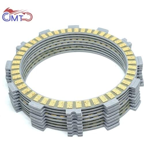 For Kawasaki KX250F 2004-2017 KX250 KX 250 F Dirt Bike Fiberous Clutch Friction Disc Plate Kit 8P