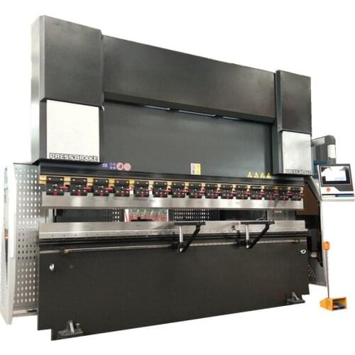 WE67K-110t/3200 8+1 Axis CNC Hydraulic Bending Machine/Metal Sheets Press Brake With Da66t System