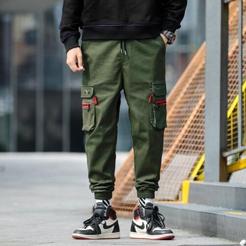 HIEXHSE Men's Military Trousers