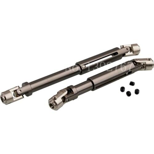 HSP Parts 1/10 Scale Models RC Car 180011 Aluminum Alloy Universal Drive Dogbone D90 106-138mm For Rock Crawler 94180 SCX10 D90