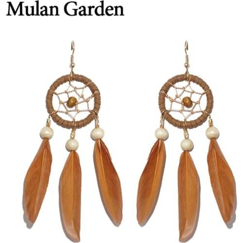 Dangle Earrings Mulan garden China