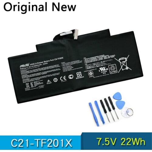New Original Battery C21-TF201X For ASUS TF300 TF300T TF300TG TF300TL 7.5V 22Wh