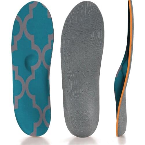 IFITNA Flat Foot Orthopedic Insole Plantar Fasciitis Long Station Foot Arch Insole For Pain Relief Gentleman Shoes