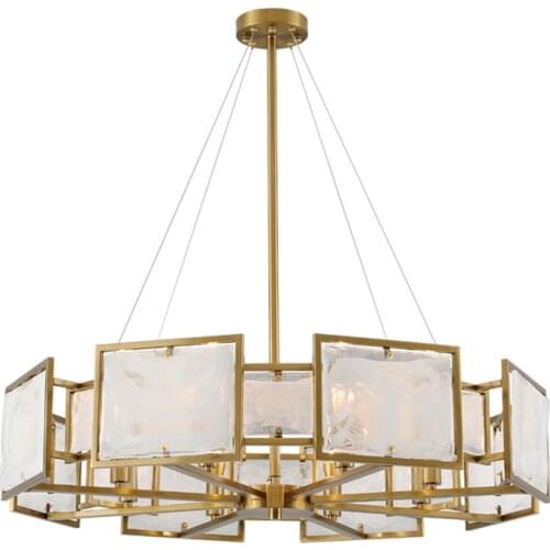 Postmodern minimalist living room cloud glass chandelier creative light luxury designer bedroom study dining room lamps